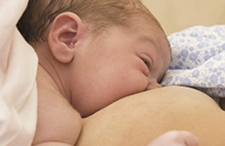 Baby Breastfeeding Image